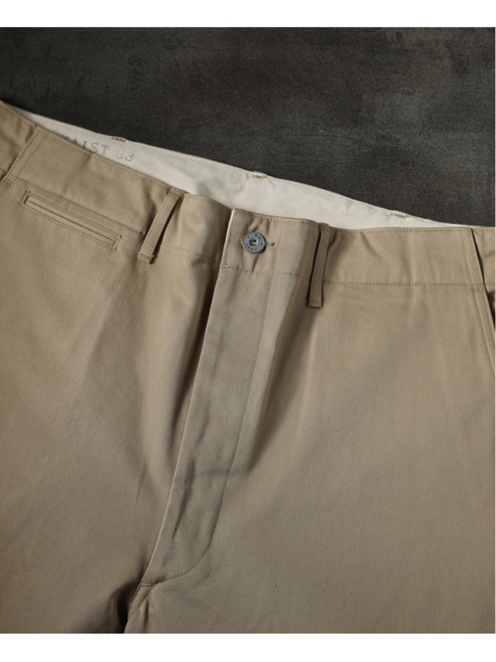 1942 US Army Chino Trousers Bronson Mfg. Co. 29x29 USA SHIPp - Picture 6 of 11